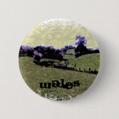 Powys Doodle Ronde Button 5,7 Cm (Voorkant)