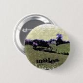 Powys Doodle Ronde Button 5,7 Cm (Voorkant /achterkant)