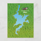 Poyang Lake Briefkaart (Voorkant)