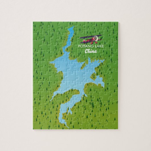 Poyang Lake Legpuzzel (Verticaal)