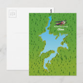 Poyangmeer Briefkaart (Voorkant / Achterkant)