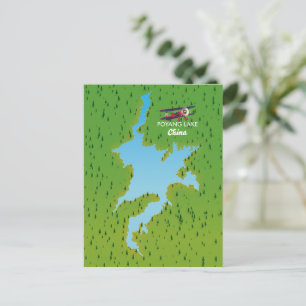 Poyangmeer Briefkaart
