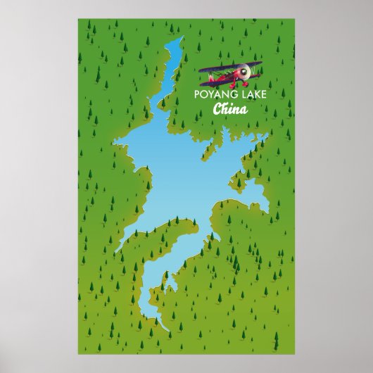 Poyangmeer Poster (Voorkant)