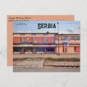 Požega Railway Station in Zlatibor District Serbia Briefkaart (Voorkant / Achterkant)