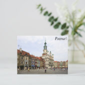 Poznań, Polen Briefkaart (Staand voorkant)