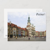 Poznań, Polen Briefkaart (Voorkant / Achterkant)