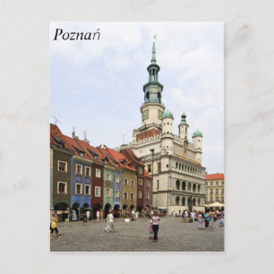 Poznań, Polen Briefkaart