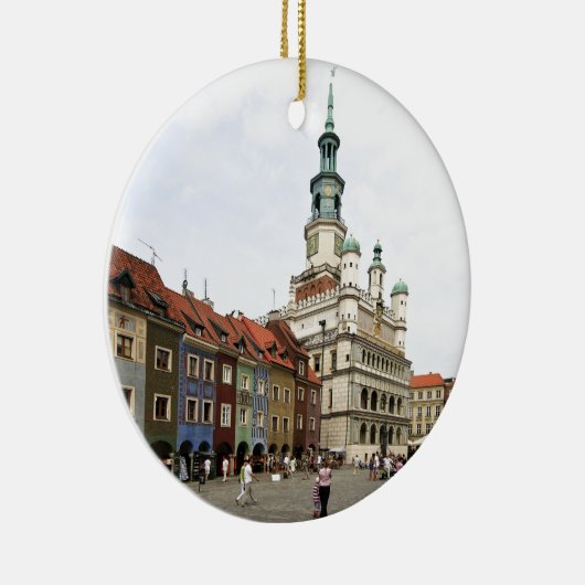 Poznań, Polen Keramisch Ornament (Rechts)