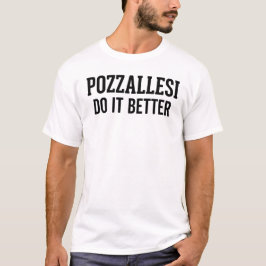 POZZALLESI Doe het beter T-shirt