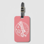 Pozzallo Cuore di Sicilia Bagagelabel (Voorkant (verticaal))