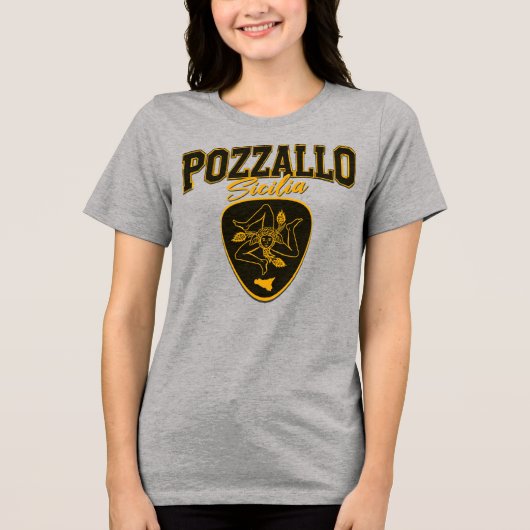 Pozzallo Sicilia T-shirt (Voorkant)