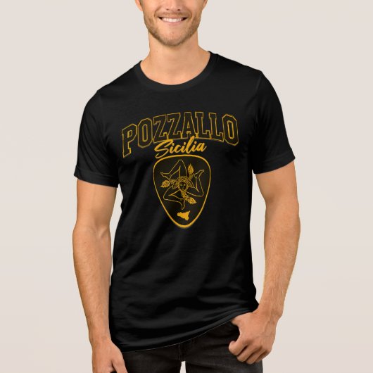 Pozzallo Sicilia T-shirt (Voorkant)