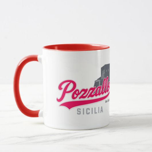 Pozzallo Sicilia Torre Cabrera Mug  Mok (Links)
