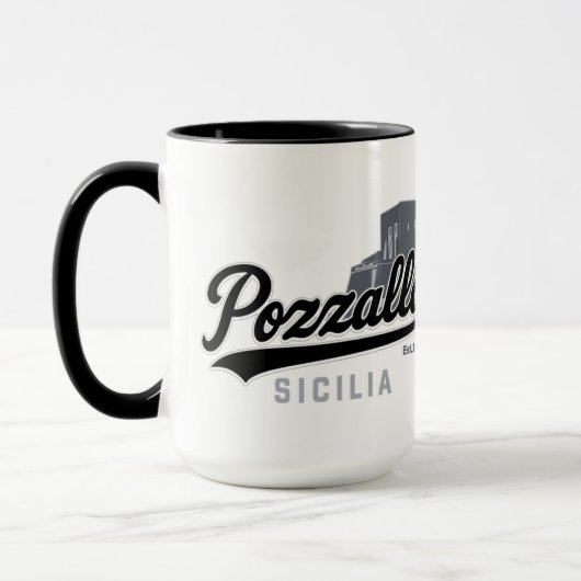 Pozzallo Sicilia Torre Cabrera Mug  Mok (Links)