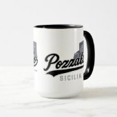 Pozzallo Sicilia Torre Cabrera Mug  Mok (Voorkant rechts)