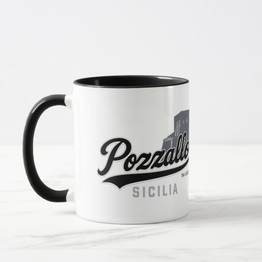 Pozzallo Sicilia Torre Cabrera Mug  Mok (Links)