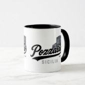 Pozzallo Sicilia Torre Cabrera Mug  Mok (Voorkant rechts)