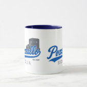 Pozzallo Sicilia Torre Cabrera Mug  Mok (Midden)