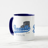 Pozzallo Sicilia Torre Cabrera Mug  Mok (Voorkant links)