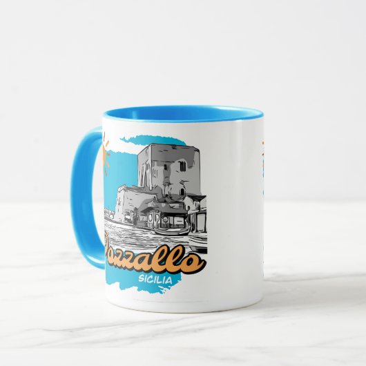 Pozzallo Torre Cabrera Mok (Voorkant links)