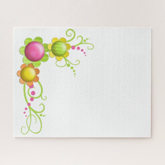 Pozzels Flowers Floral Legpuzzel (Horizontaal)