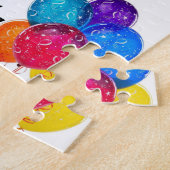 Pozzels Happy Birthday Party-tijd Balloons Legpuzzel (Zijkant)