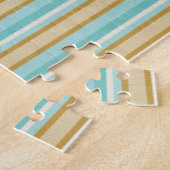 Pozzels Stripe Flowers Floral Legpuzzel (Zijkant)