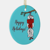 Pozzum keramische siervoorwerpen keramisch ornament (Rechts)