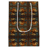 PP 572 Steampunk Vissen 3 van 3 Medium Cadeauzakje (Achterkant)