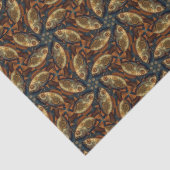 PP 573 Steampunk Vissen Decoupage 2 van 3 Tissuepapier (Detail)