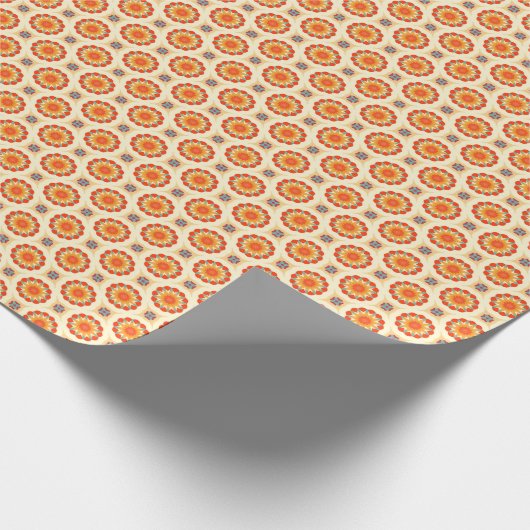 PP 575 Bloemen 2 van 3 Cadeaupapier (Hoek)