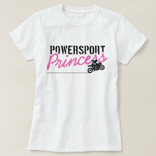 PP Wheelie Chick () T-shirt (Design voorkant)