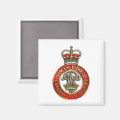 PPCLI-Pet badge op witte achtergrond Magneet (Voorkant / Achterkant)