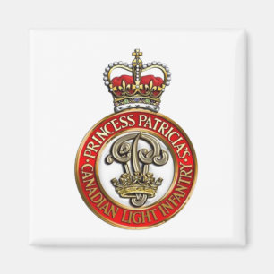 PPCLI-Pet badge op witte achtergrond Magneet