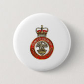 PPCLI-Pet badge op witte achtergrond Ronde Button 5,7 Cm (Voorkant)