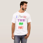 Ppe in de pool t-shirt (Voorkant volledig)