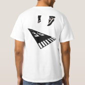 PPG Pilot Age 60+ Flying Fossil T-shirt (Achterkant)