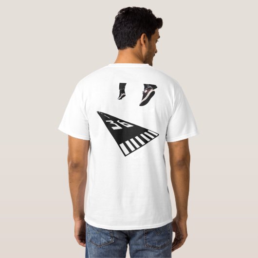 PPG Pilot Age 60+ Flying Fossil T-shirt (Achterkant volledig)