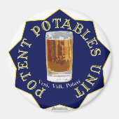 PPU (Potent Potables Unit) (blauw) Magneet (Voorkant)