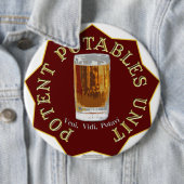 PPU (Potent Potables Unit) (rood) Ronde Button 6,0 Cm (In situ)