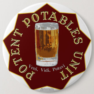 PPU (Potent Potables Unit) (rood) Ronde Button 6,0 Cm