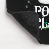 Ppy Claus Christmas Lights Santa Pajama Family Mat Muismat (Hoek)