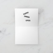 PPY EWW LEVEL Nieuwjaarskaarten Bedankkaart (Binnen)