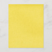 PPY-massief geel GEEL ACHTERGROND SJABLOON TEXTUR Flyer (Achterkant)