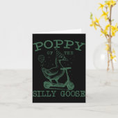 Ppy Of The Silly Goose First Birthday Family Match Kaart (Gele Bloem)