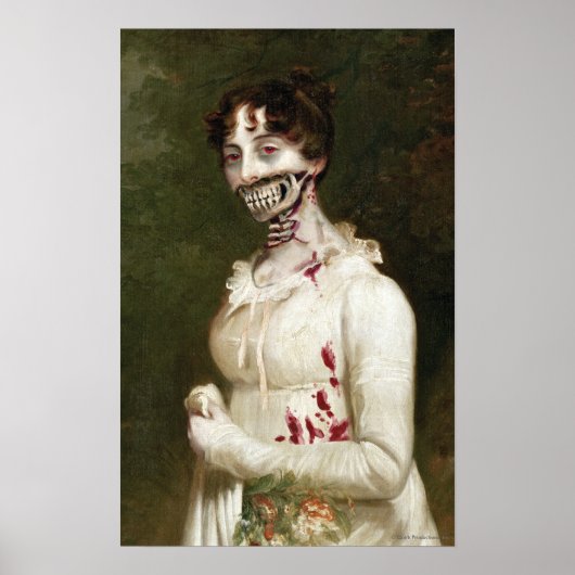 PPZ Hoesje Zombie Canvas Art Print (Voorkant)