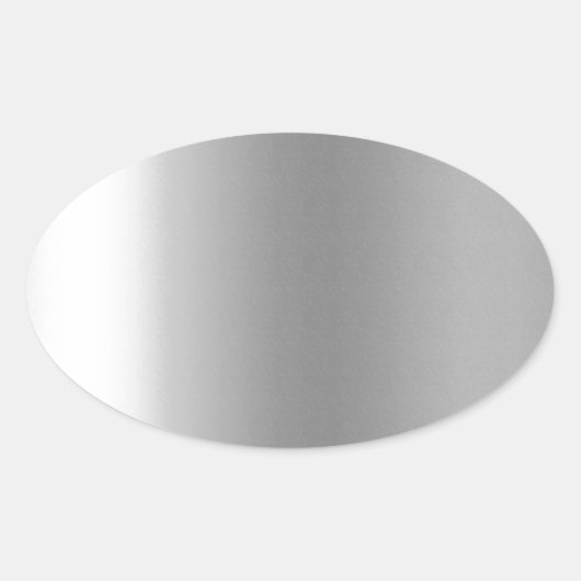 Pr103 SILVER GLEAM SHINY BACKGROUNDS SJABLONEN DIG Ovale Sticker (Voorkant)