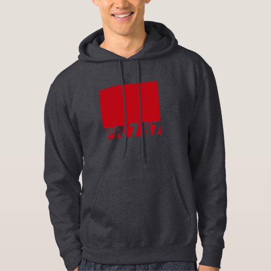 PR 787 (RED) HOODIE (Voorkant)