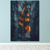 PR-C04. Grotto Spire Residence Canvas Afdruk (Insitu (Houten vloer))