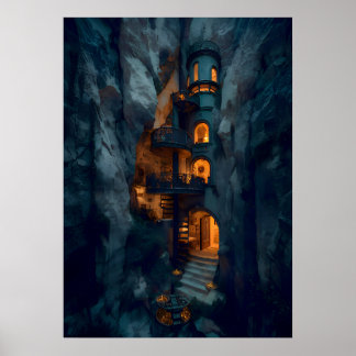 PR-C04. Grotto Spire Residence Poster